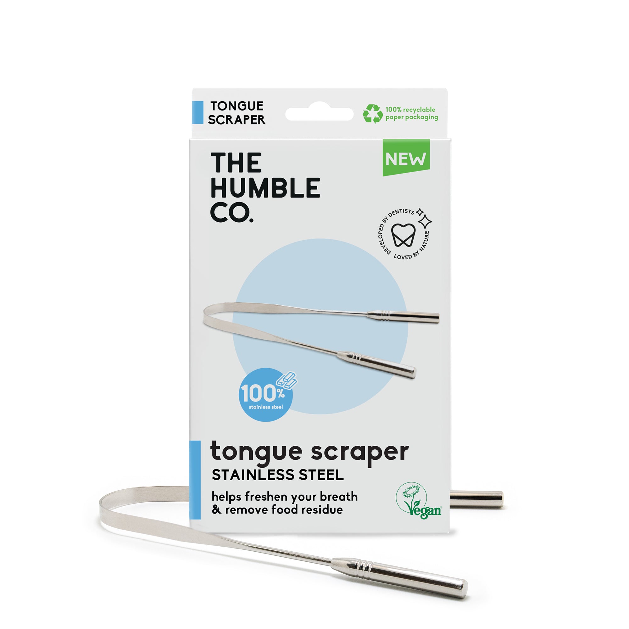 Product packaging Tounge scraper