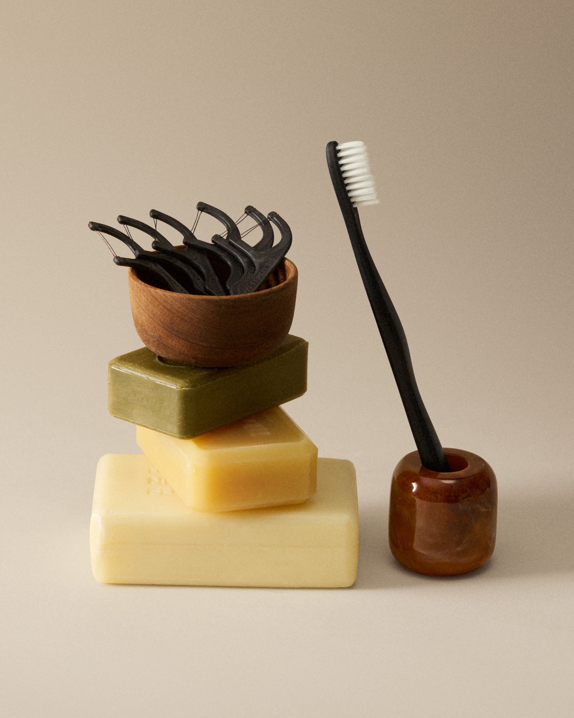 Floss Picks - Charcoal