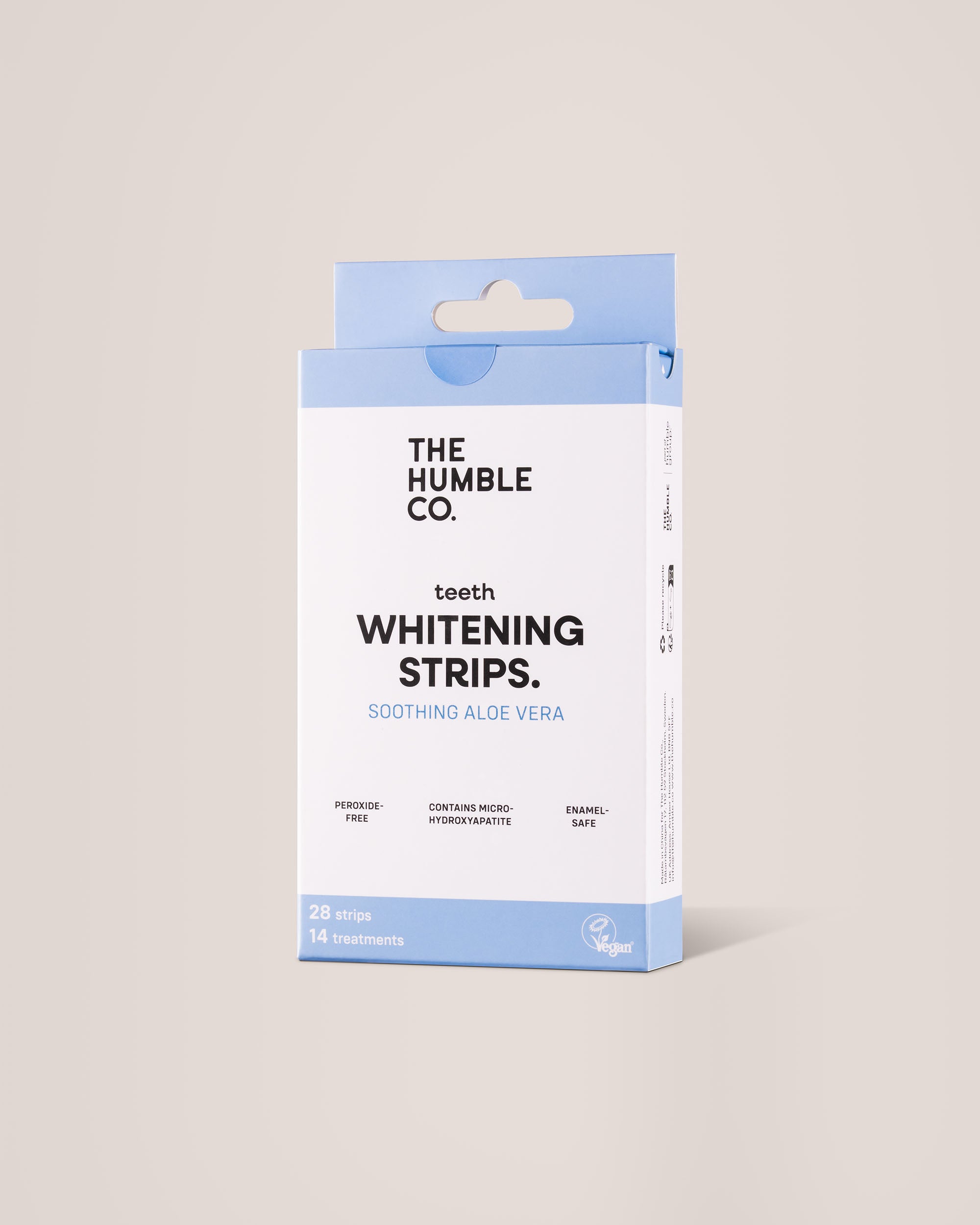 Whitening Strips- Aloe vera  The Humble Co.
