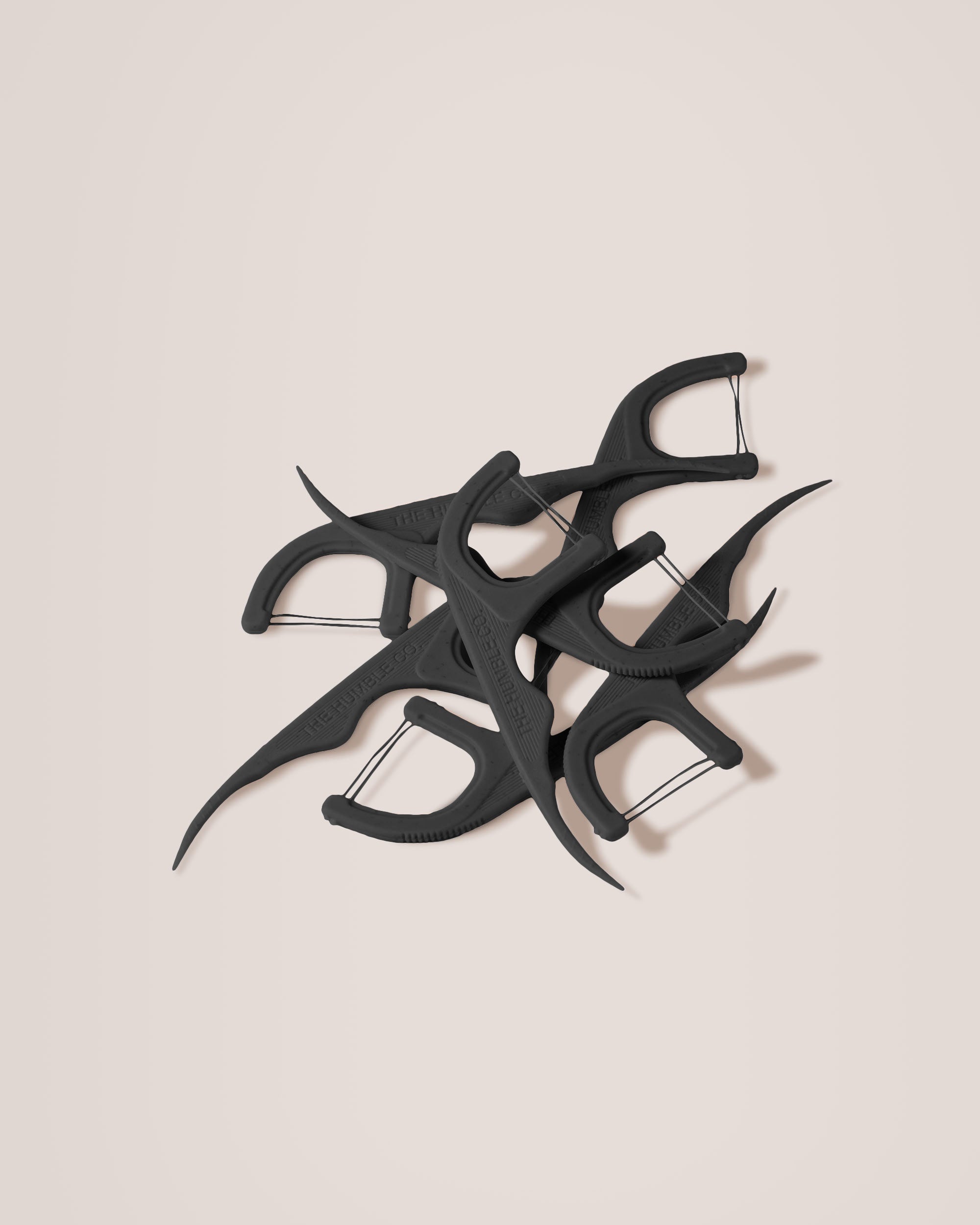 Floss Picks - Charcoal