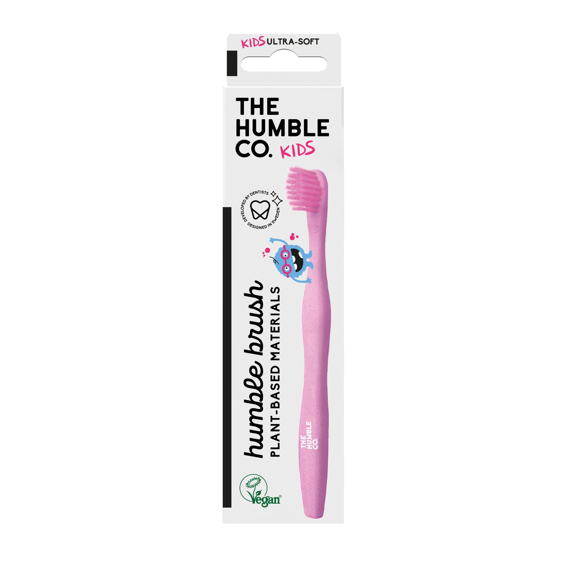 Humble Brush für Kinder auf pflanzlicher Basis - rosa