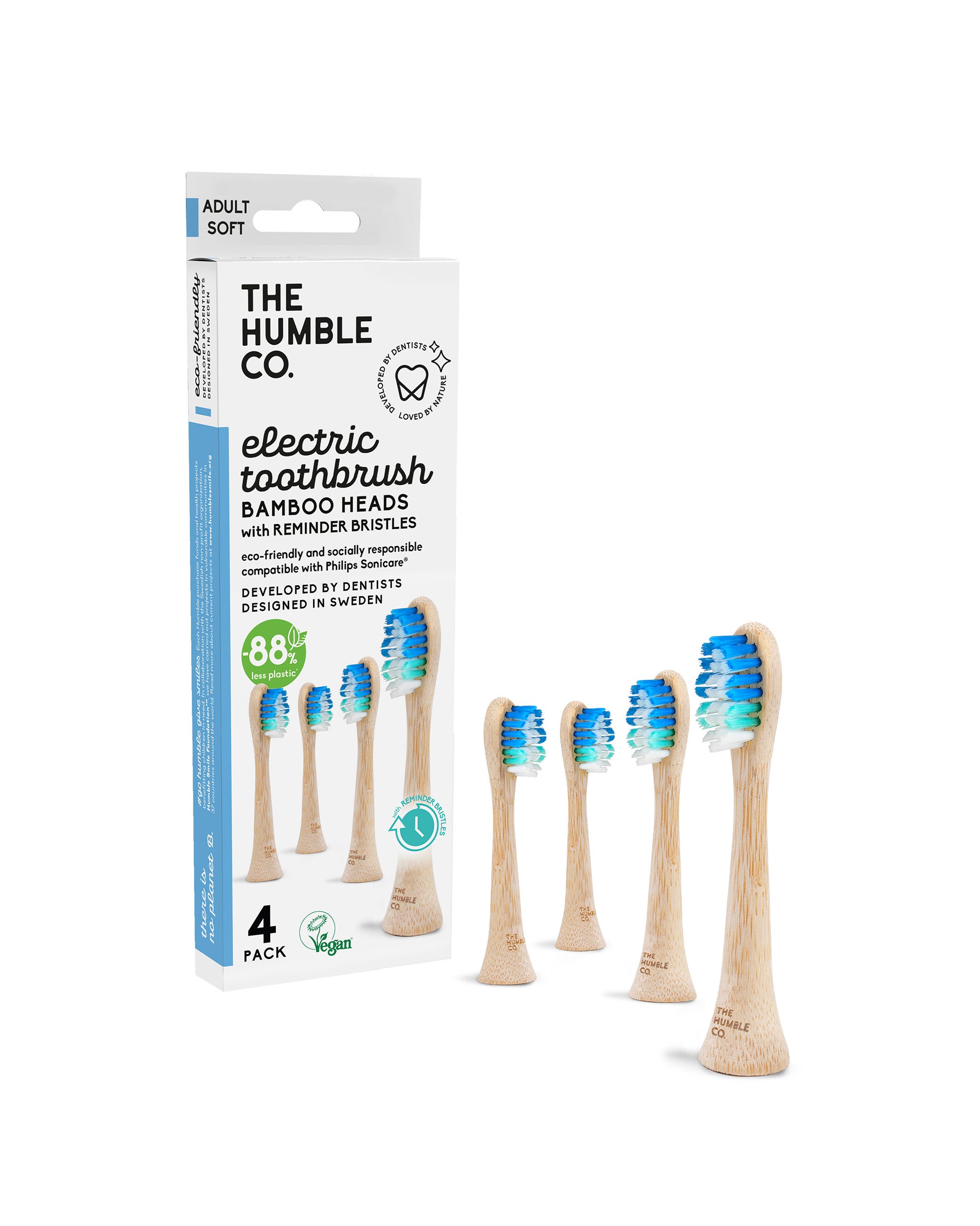 Electricaltoothbrushheads-ReminderBristle-4pack-soft