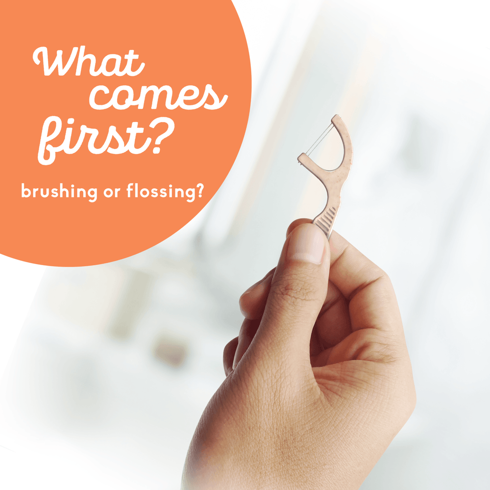 What Comes First: Brushing Or Flossing? - The Humble Co.