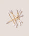 Natural Cotton Swabs Bamboo - White