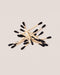 Natural Cotton Swabs Bamboo - Black