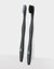 Plant-based Toothbrush 2-p - Sensitive Black/White
