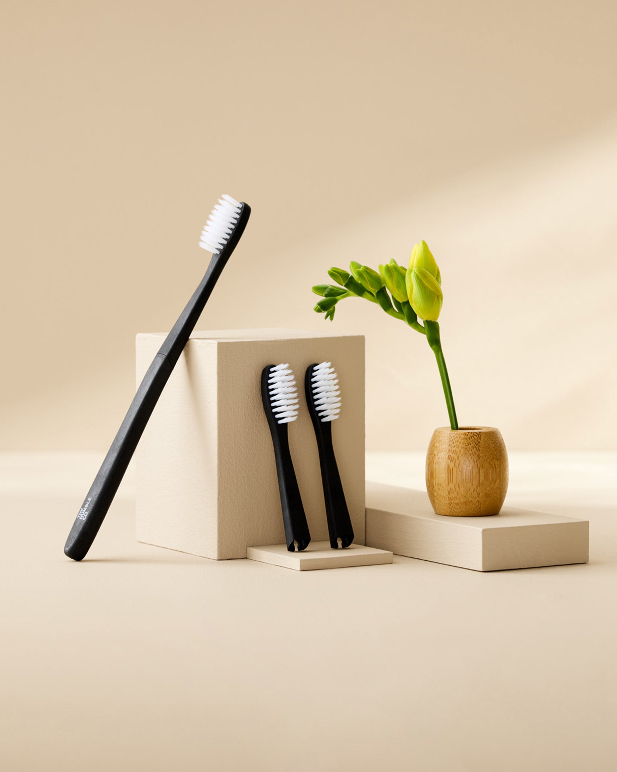 Plant-Based Toothbrush - Soft 3x heads – The Humble Co.