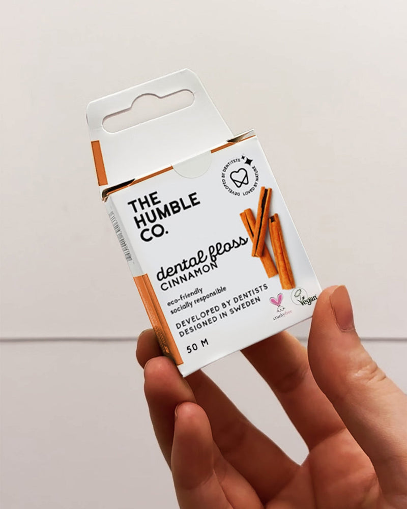 Dental Floss - Cinnamon 50 m - The Humble Co.