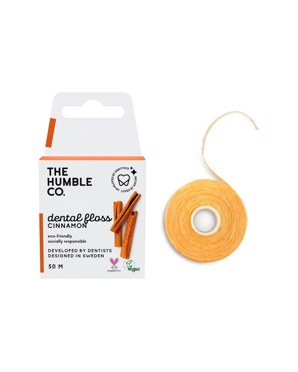 Dental Floss - Cinnamon 50 m - The Humble Co.