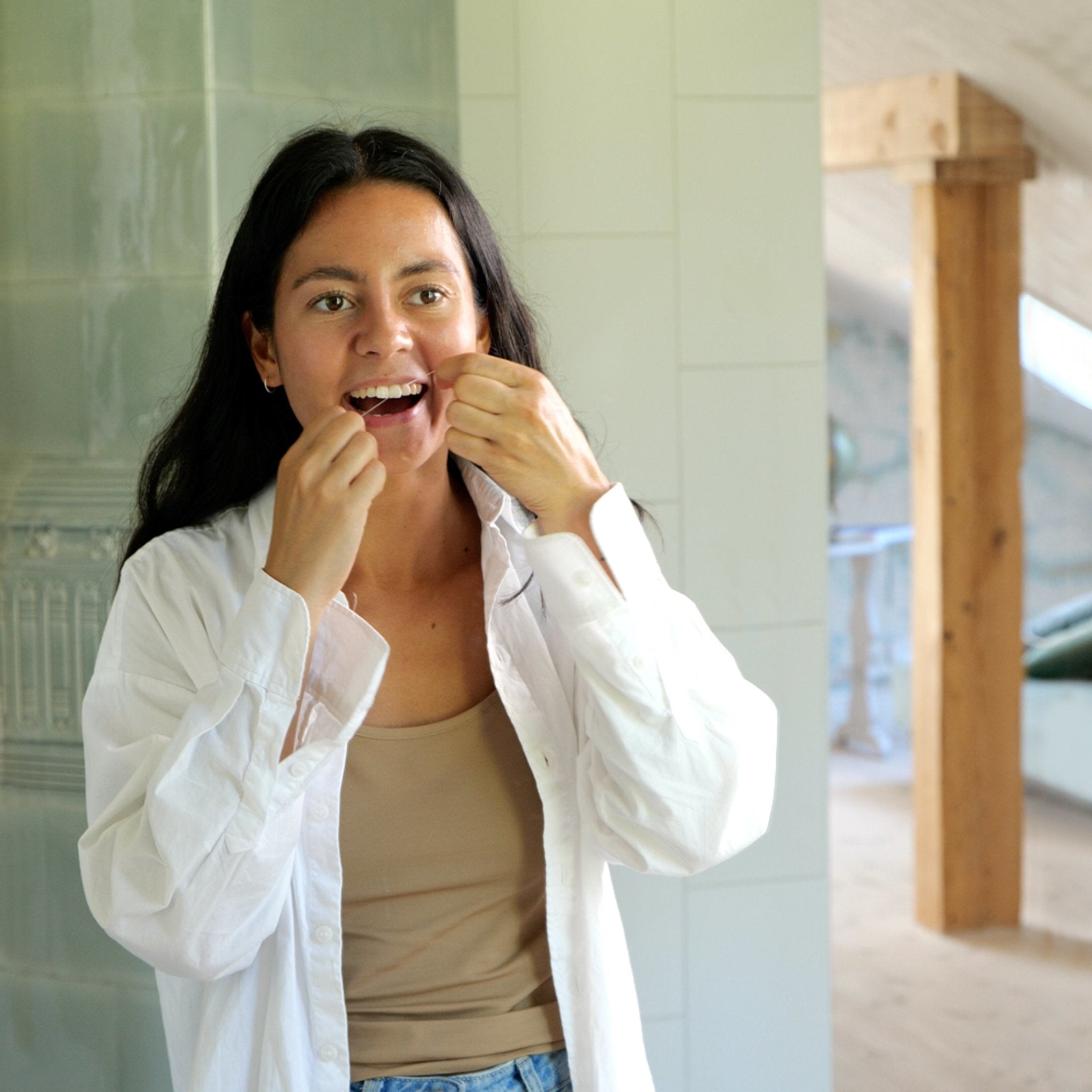 Dental Floss Fresh Mint 50 m The Humble Co.