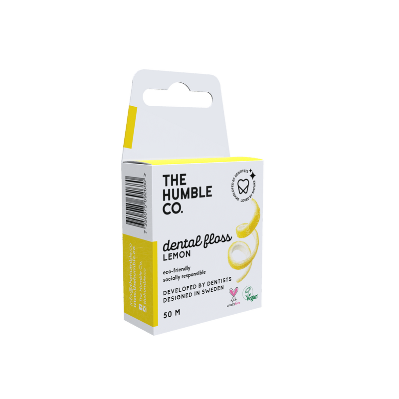 Dental Floss - Lemon 50 m - The Humble Co.