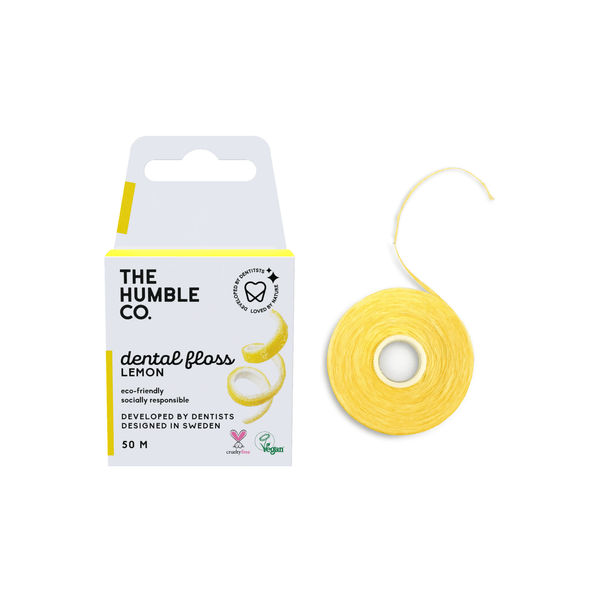 Dental Floss - Lemon 50 m - The Humble Co.