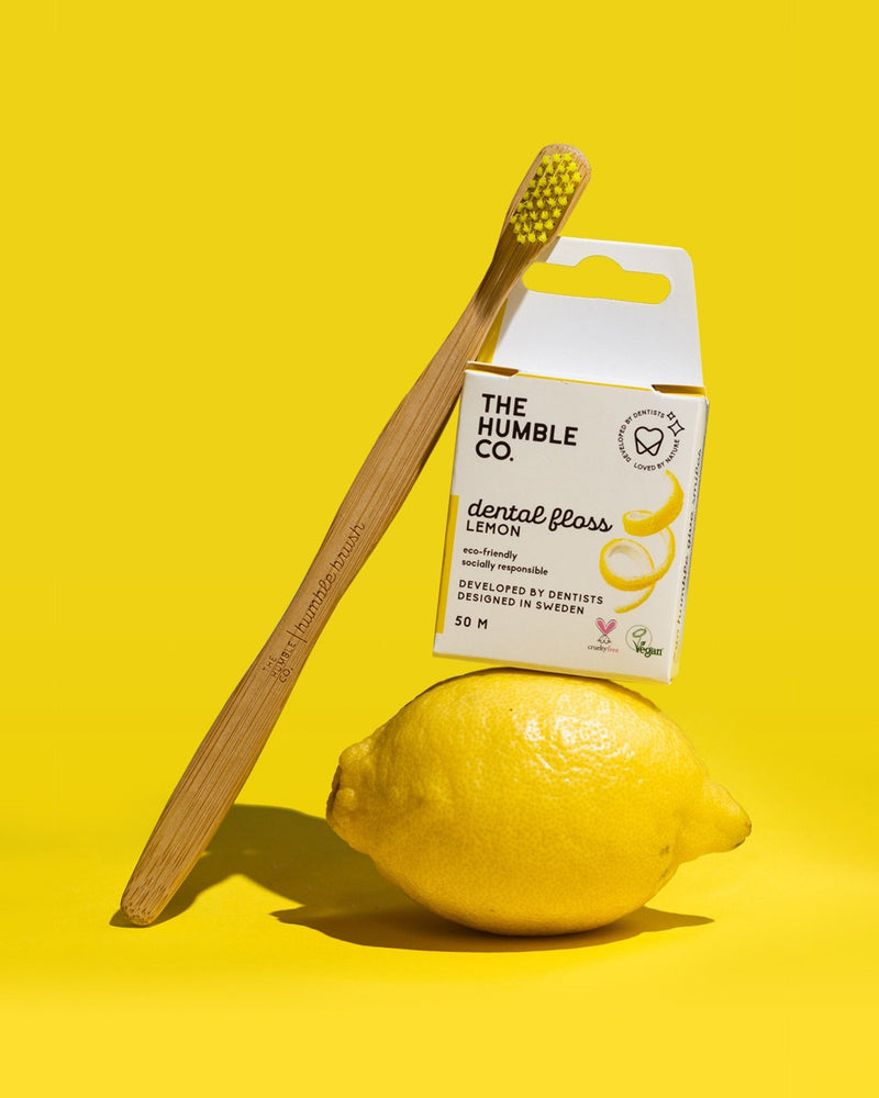 Dental Floss - Lemon 50 m - The Humble Co.