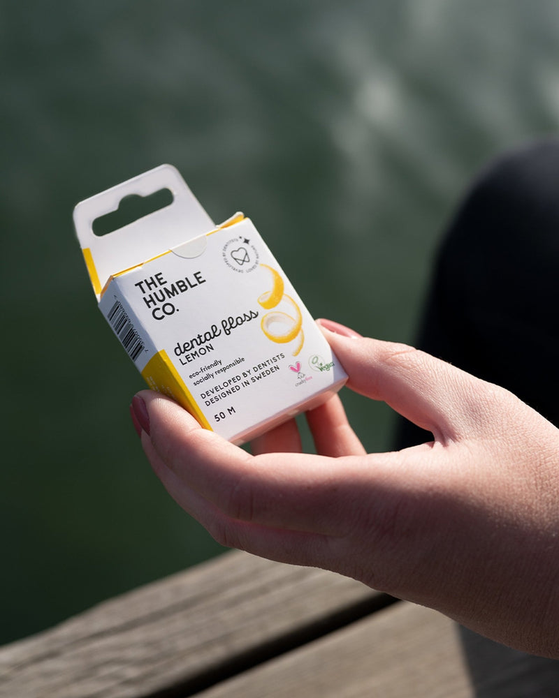 Dental Floss - Lemon 50 m - The Humble Co.