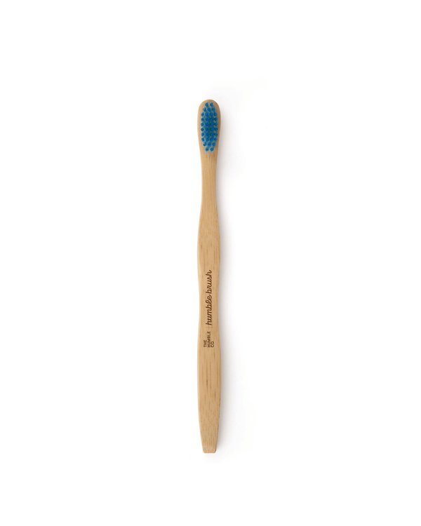 Humble Brush Adult - blue, soft bristles - The Humble Co.