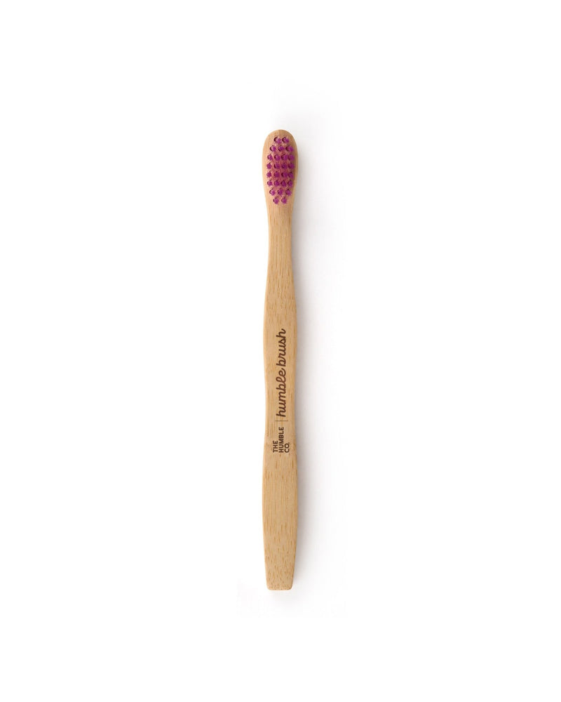 Humble Brush Kids - purple, ultra-soft - The Humble Co.