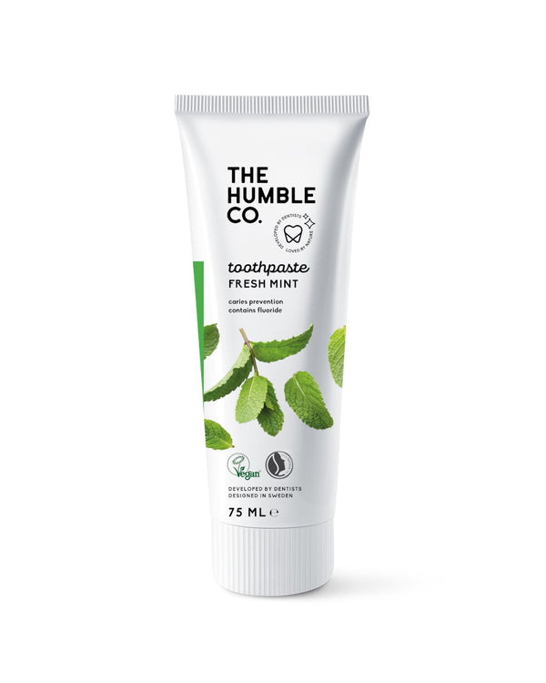 Natural Toothpaste – Fresh Mint - The Humble Co.