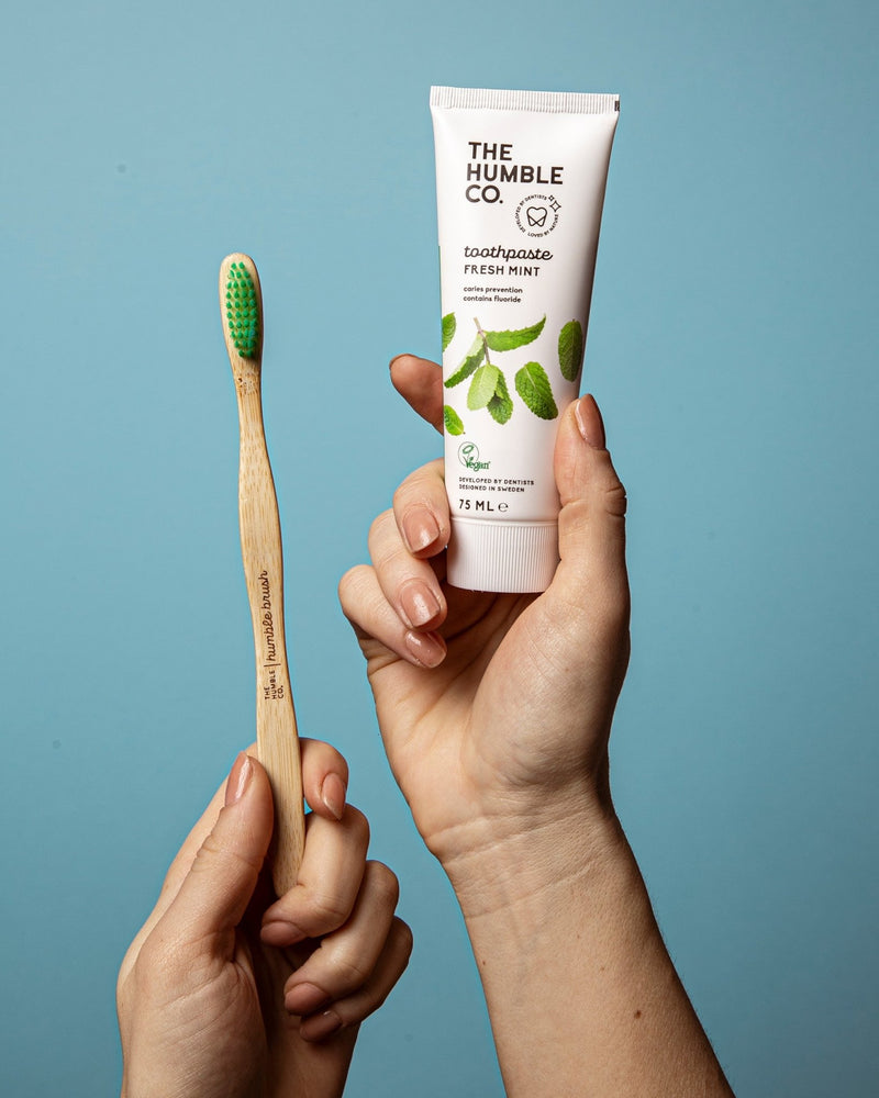 Natural Toothpaste – Fresh Mint - The Humble Co.