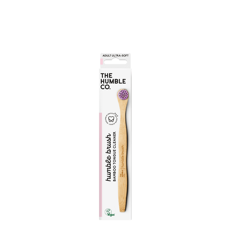 Tongue Cleaner - Pink, Ultra soft - The Humble Co.